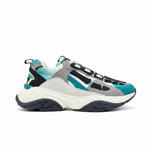 Amiri Bone Runner "White-Black-Blue"