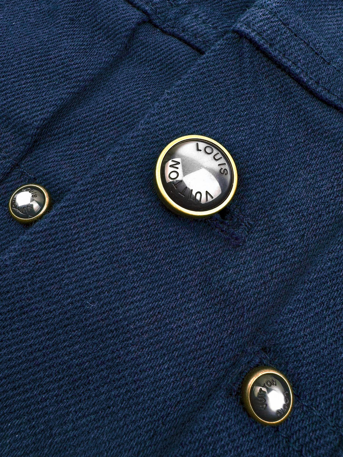 Louis Vuitton Garment-Dyed Denim Type II Trucker Jacket