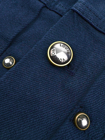 Louis Vuitton Garment-Dyed Denim Type II Trucker Jacket