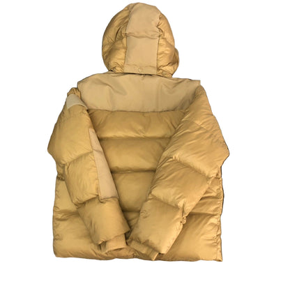 Burberry Lockwell Detachable Sleeve Down Jacket "Gold"
