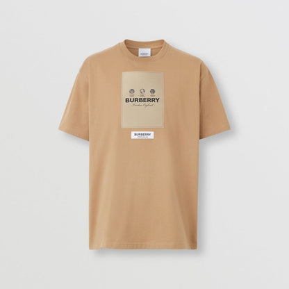 Burberry Logo Patch T-Shirt "Beige"