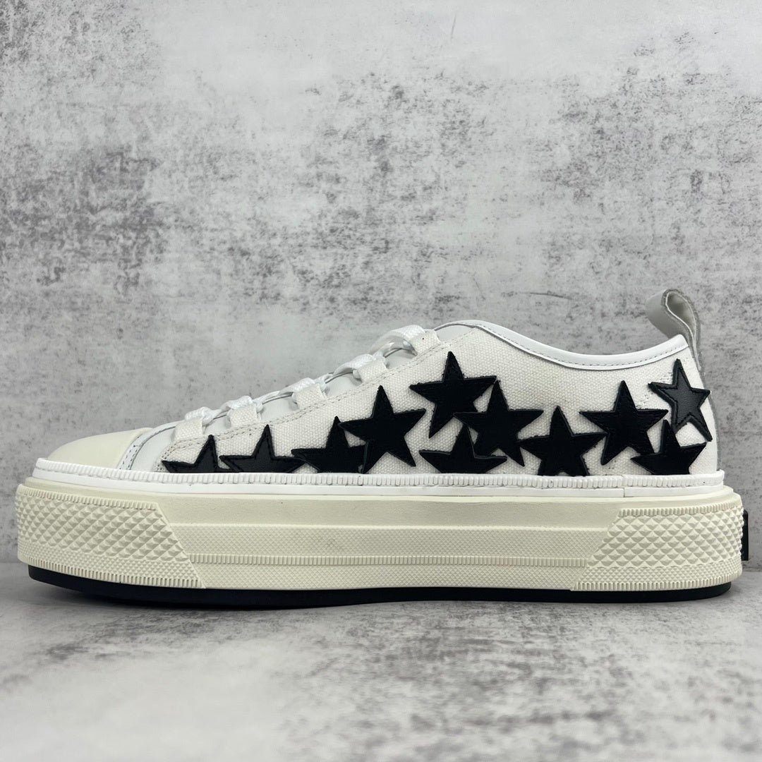 Amiri Court Low "White-Black Stars"