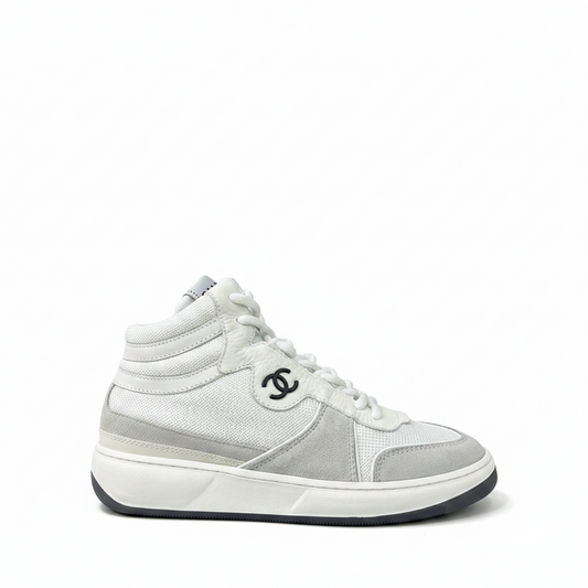 Chanel 22P High-Top "White-Grey"