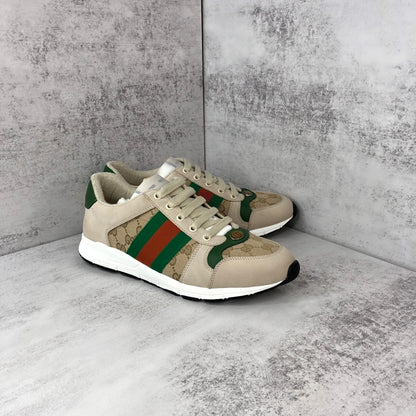 Gucci Screener "Beige-Green-Red"