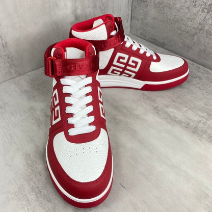 Givenchy High-Top G4 "White-Red"