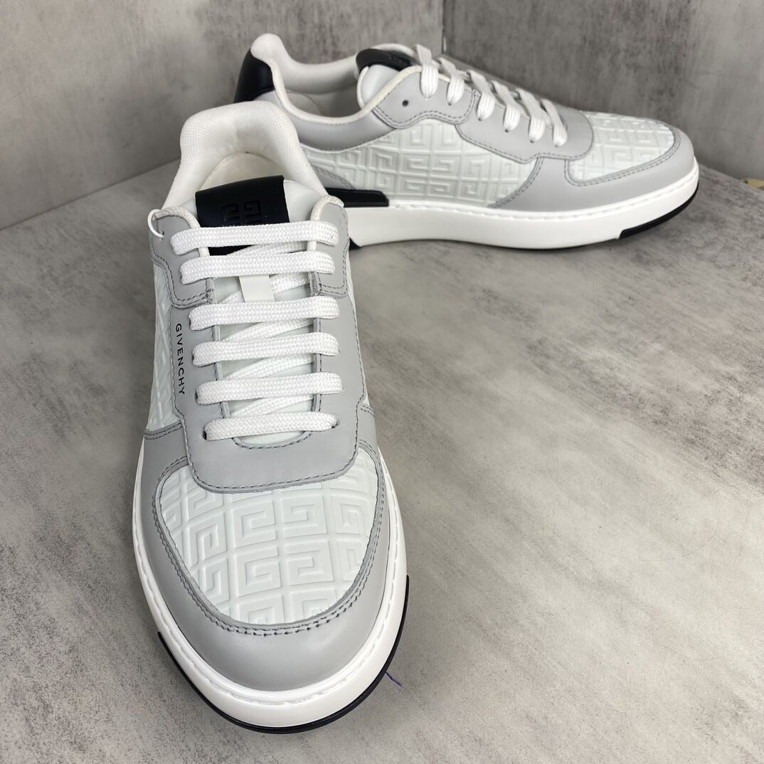 Givenchy Low-Top "Grey-Black-White Print"