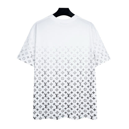 Louis Vuitton Gradient Monogram T-Shirt "White-Black"