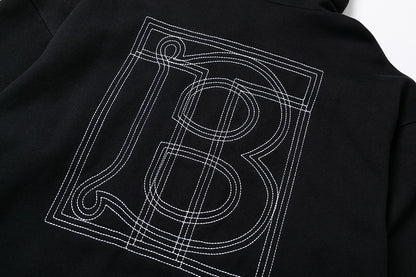 Burberry Monogram Motif Hoodie "Black"