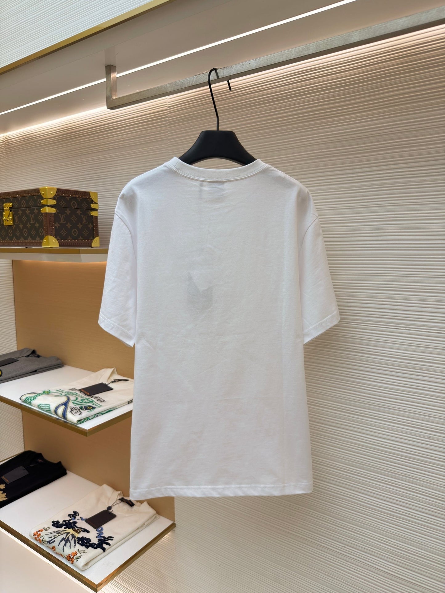 Dior T-Shirt with Pocket "White Cotton Jersey"