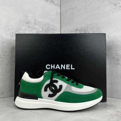 Chanel 22P Low "Green-Grey-Black"