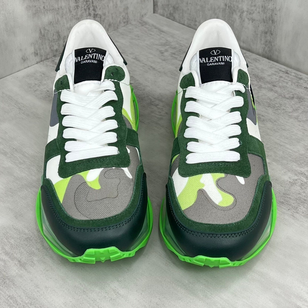 Valentino Garavani Netrunner "Green-White Camo"