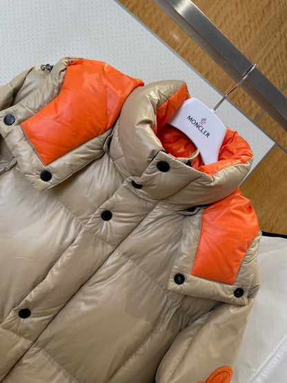 Moncler Parana Down Jacket "Beige-Orange"