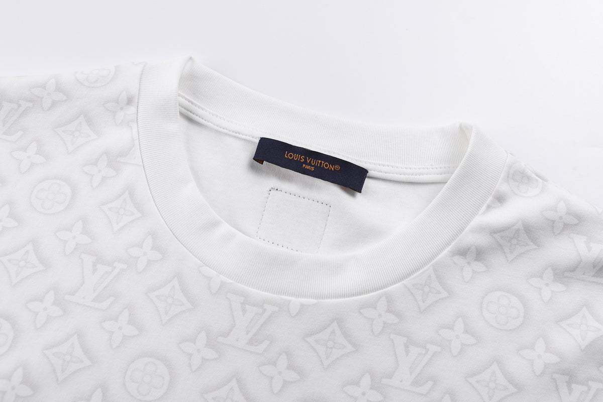 Louis Vuitton Monogram Short-Sleeved T-Shirt "Milky White"