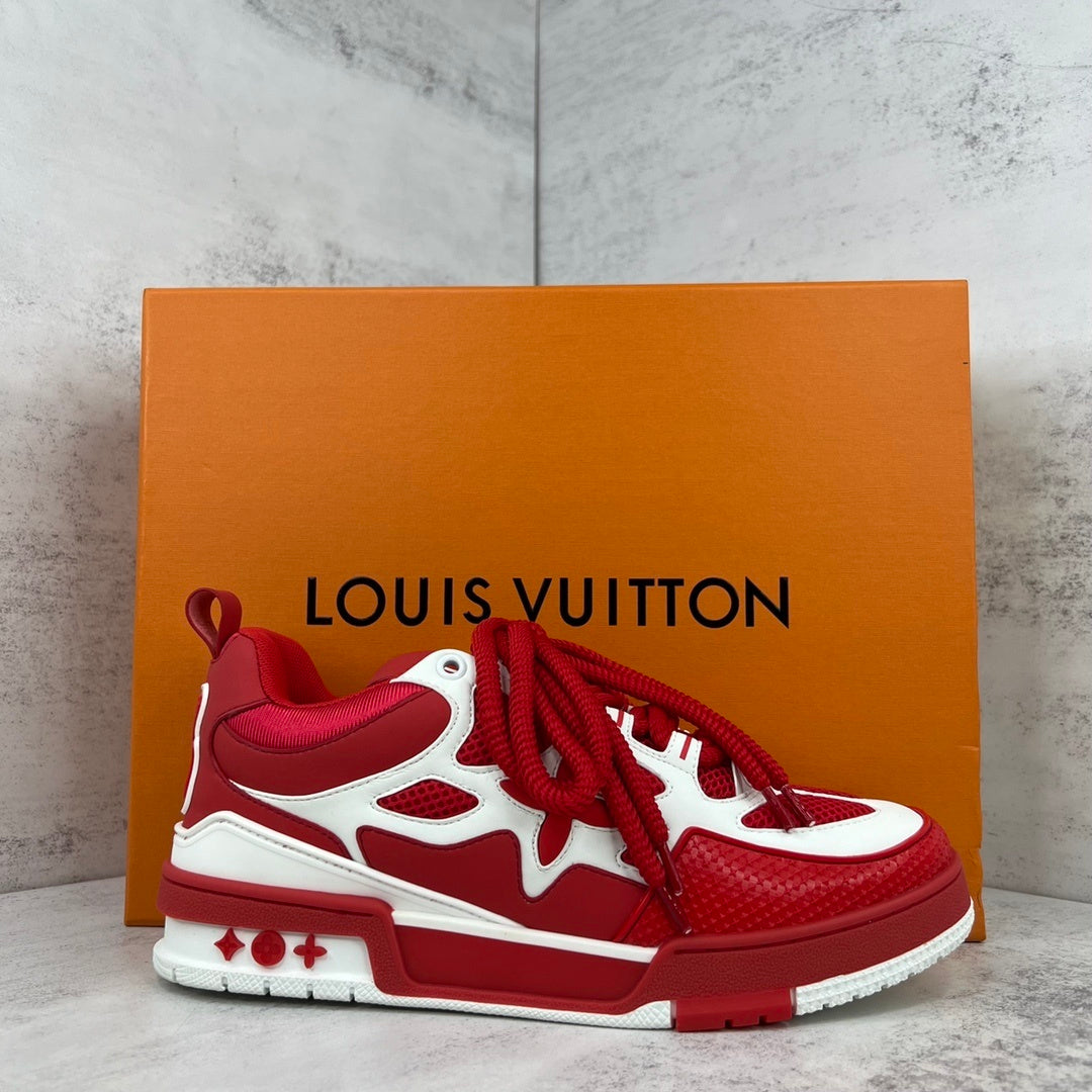 Louis Vuitton Skate "White-Red"