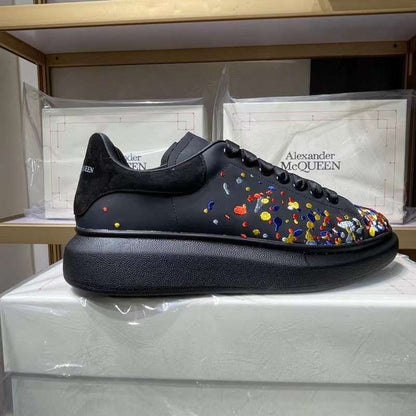 Alexander McQueen Oversized "Black Paint-Embroidery"