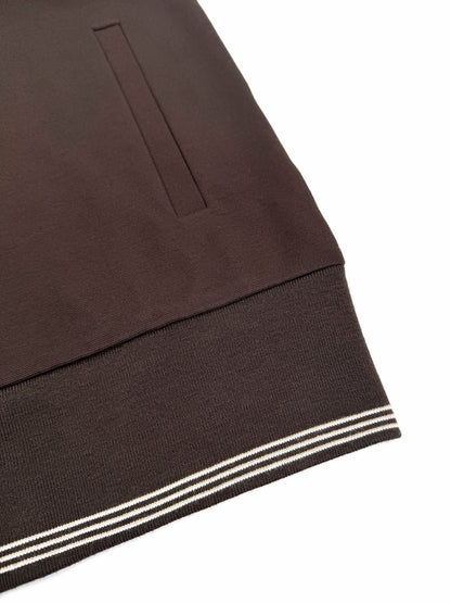 Miu Miu Zip-up Sweatshirt "Beige-Brown"