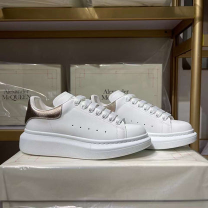 Alexander McQueen Oversized "White-Rose Gold"