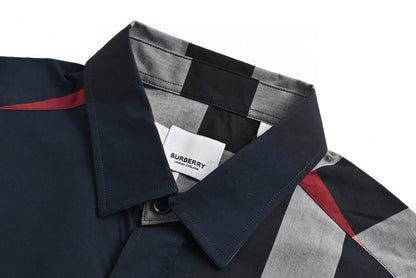 Burberry Check Stretch Poplin Shirt "Multicolour"