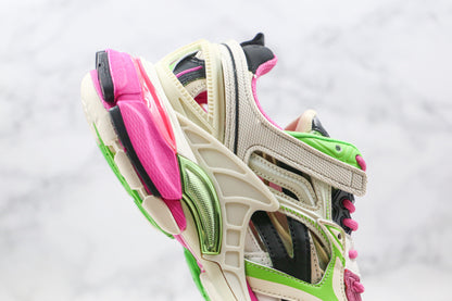 Balenciaga Track 2.0 "White-Pink-Green"