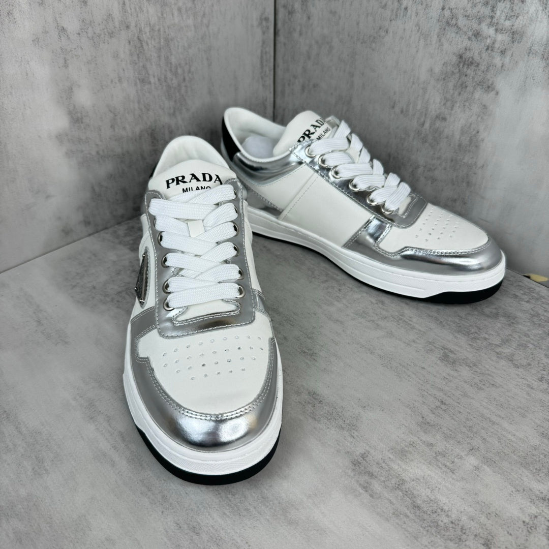 Prada Downtown "White-Silver"