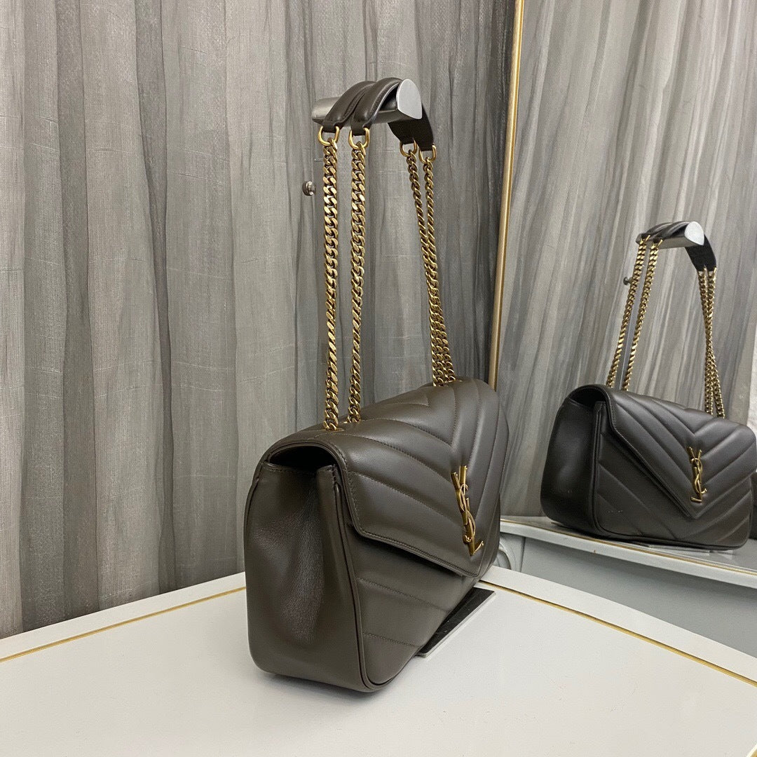 Saint Laurent Loulou Small Bag in Matelasse Lambskin
