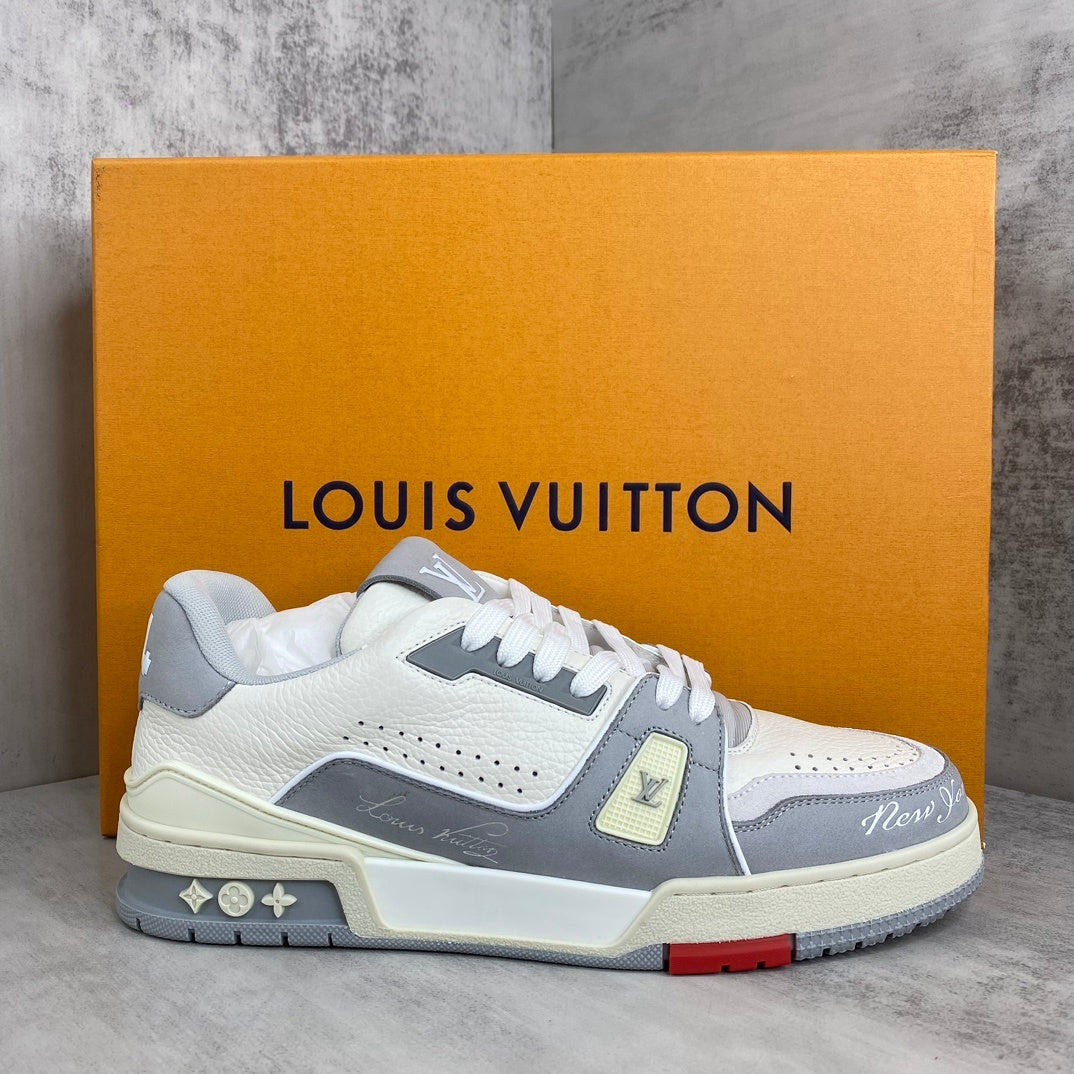 Louis Vuitton Trainers "White-Grey"