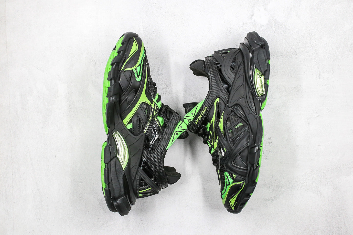 Balenciaga Track 2.0 "Black-Green"