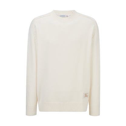Burberry Cashmere Sweater "White"