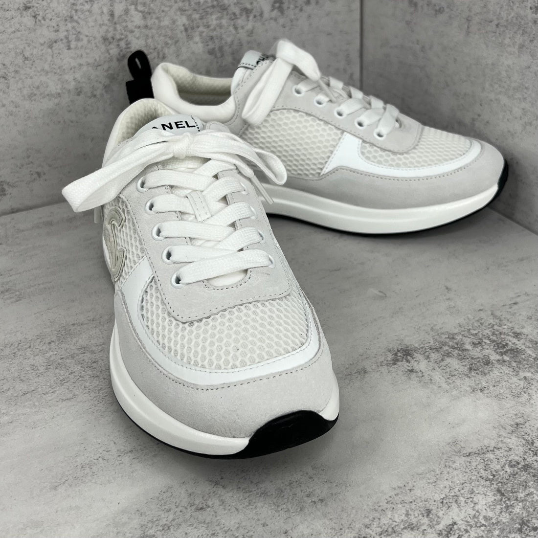 Chanel 22P Low "Grey"