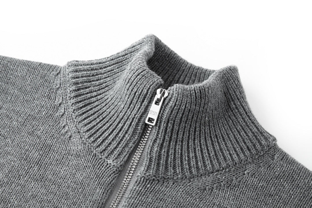 Prada Cashmere Cardigan "Grey"