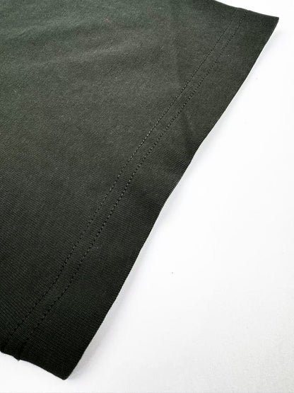 Gucci Logo Embroidered T-Shirt "Dark Green"