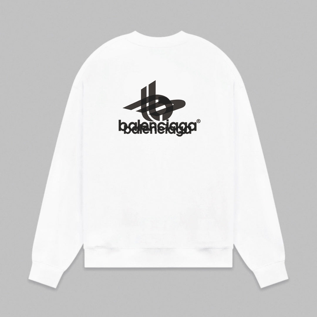 Balenciaga Sweatshirt "White-Black"