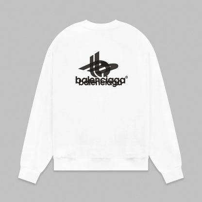 Balenciaga Sweatshirt "White-Black"