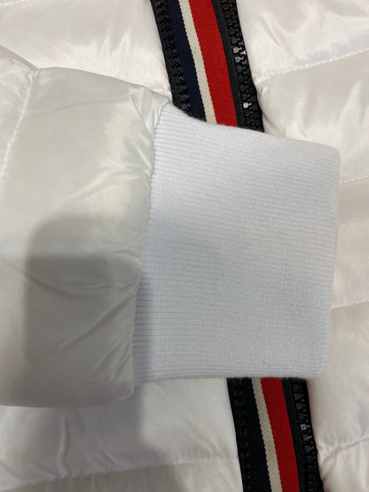 Moncler Perouges Down Bomber Jacket "White"