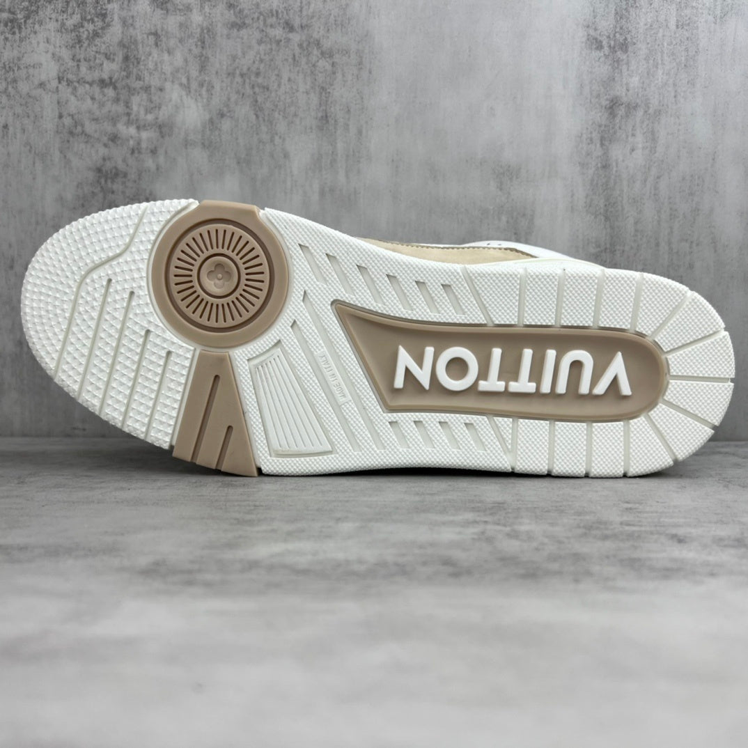 Louis Vuitton Trainers "White-Beige"