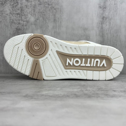 Louis Vuitton Trainers "White-Beige"