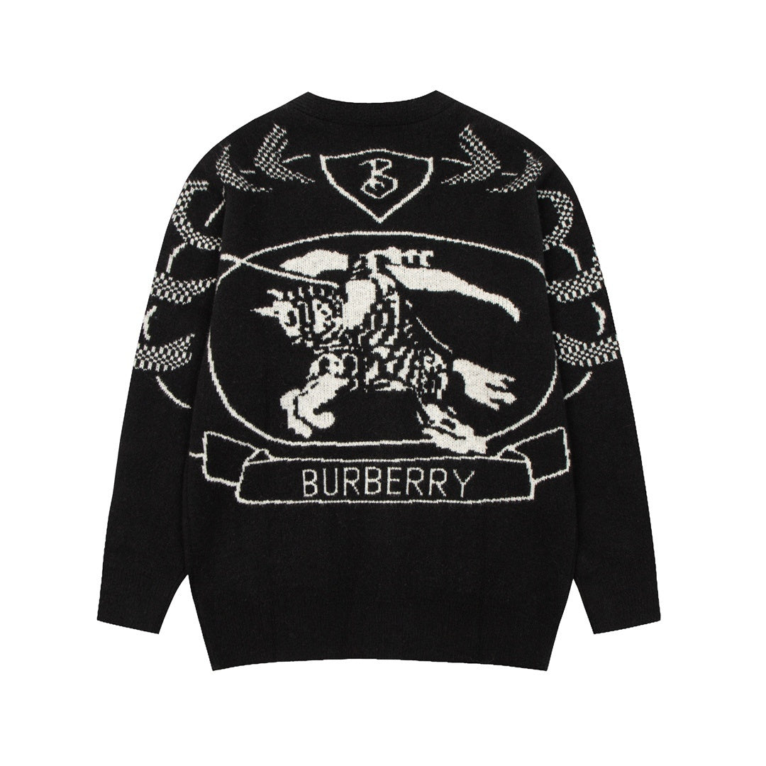 Burberry Knight Cardigan "Black"