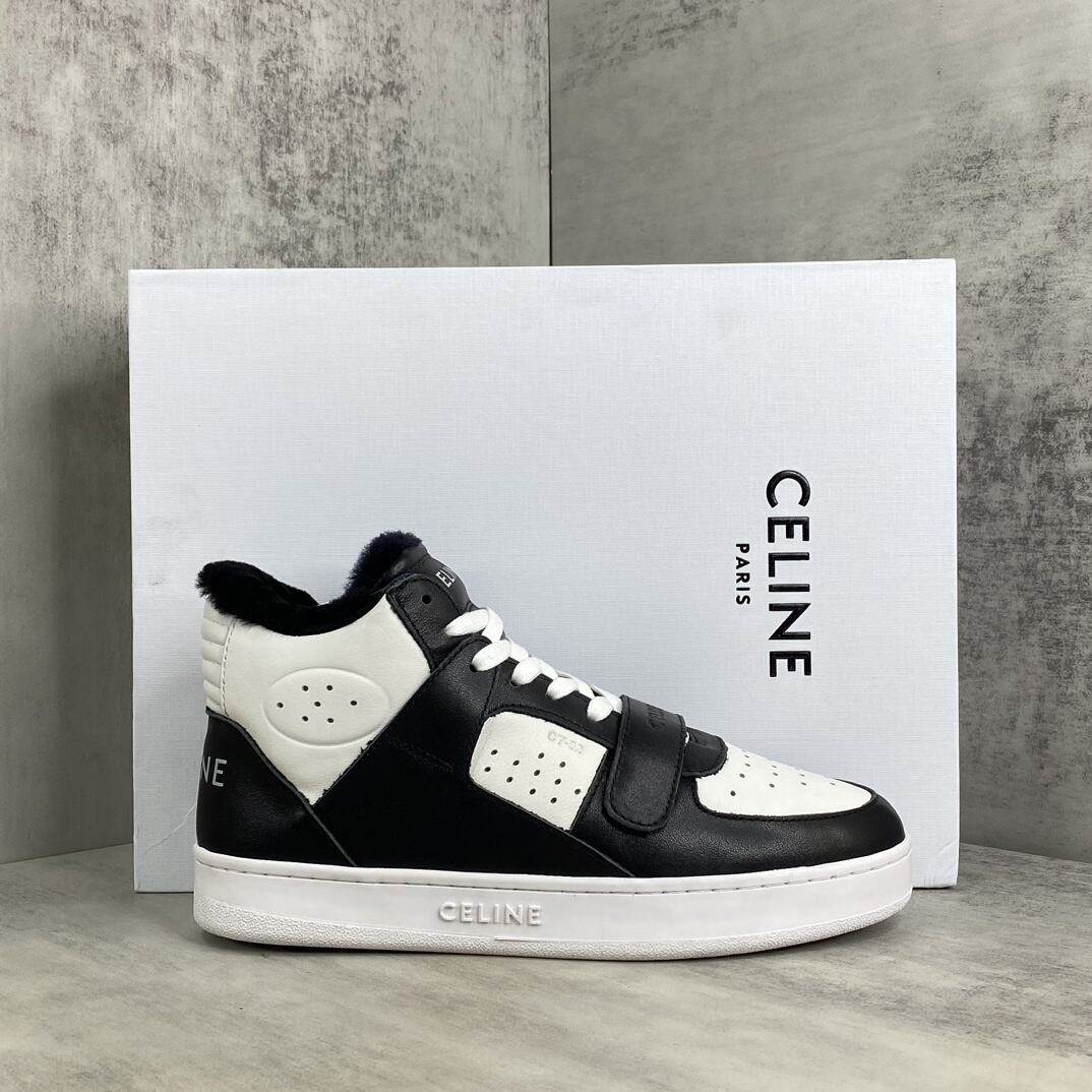 Celine High-Top "Black-White"