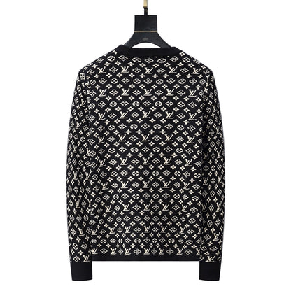 Louis Vuitton Sweater "Black-Beige Monogram"