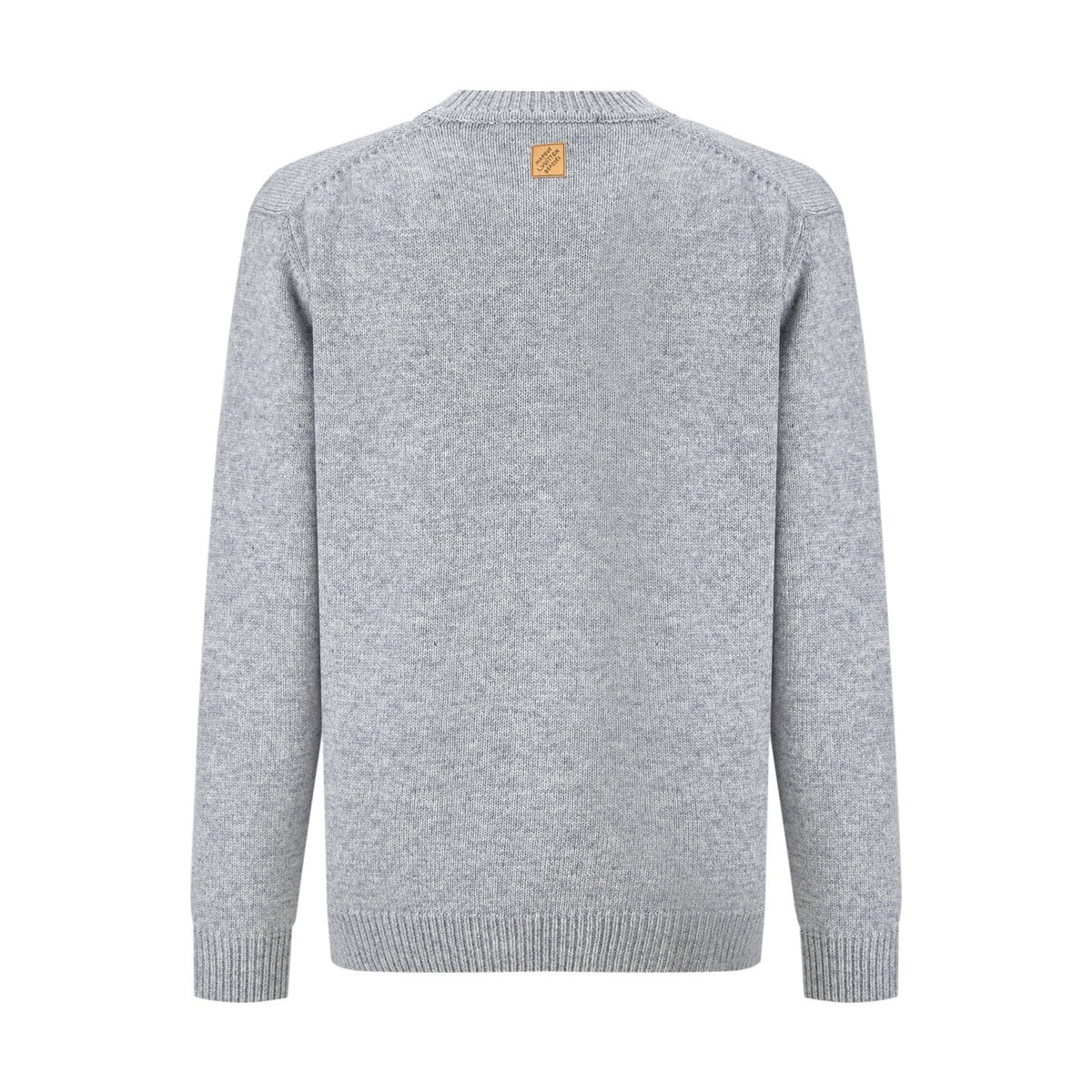 Louis Vuitton Chunky Wool-Cashmere Crewneck "Grey"