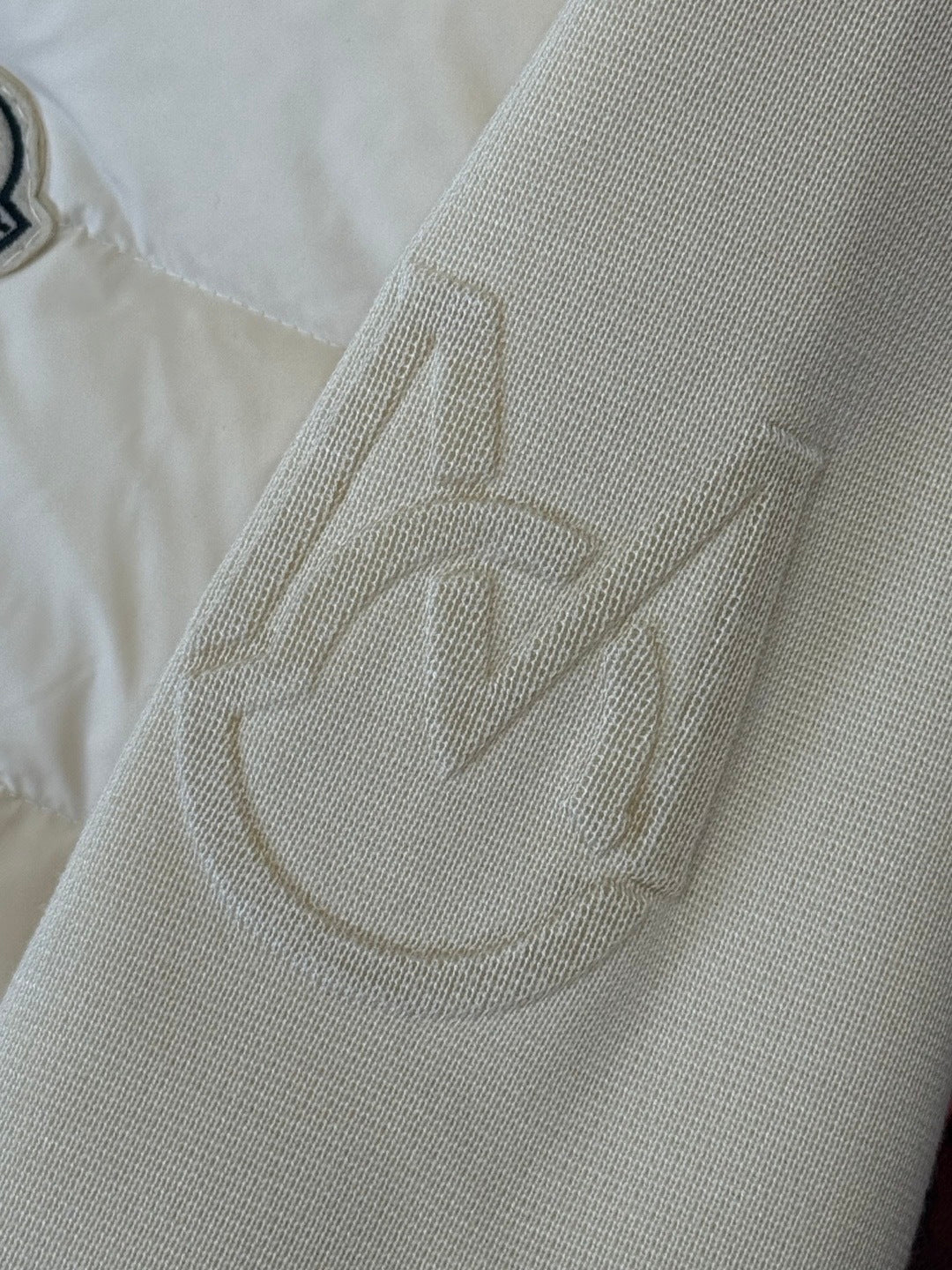 Moncler Hybrid Down Jacket "White"