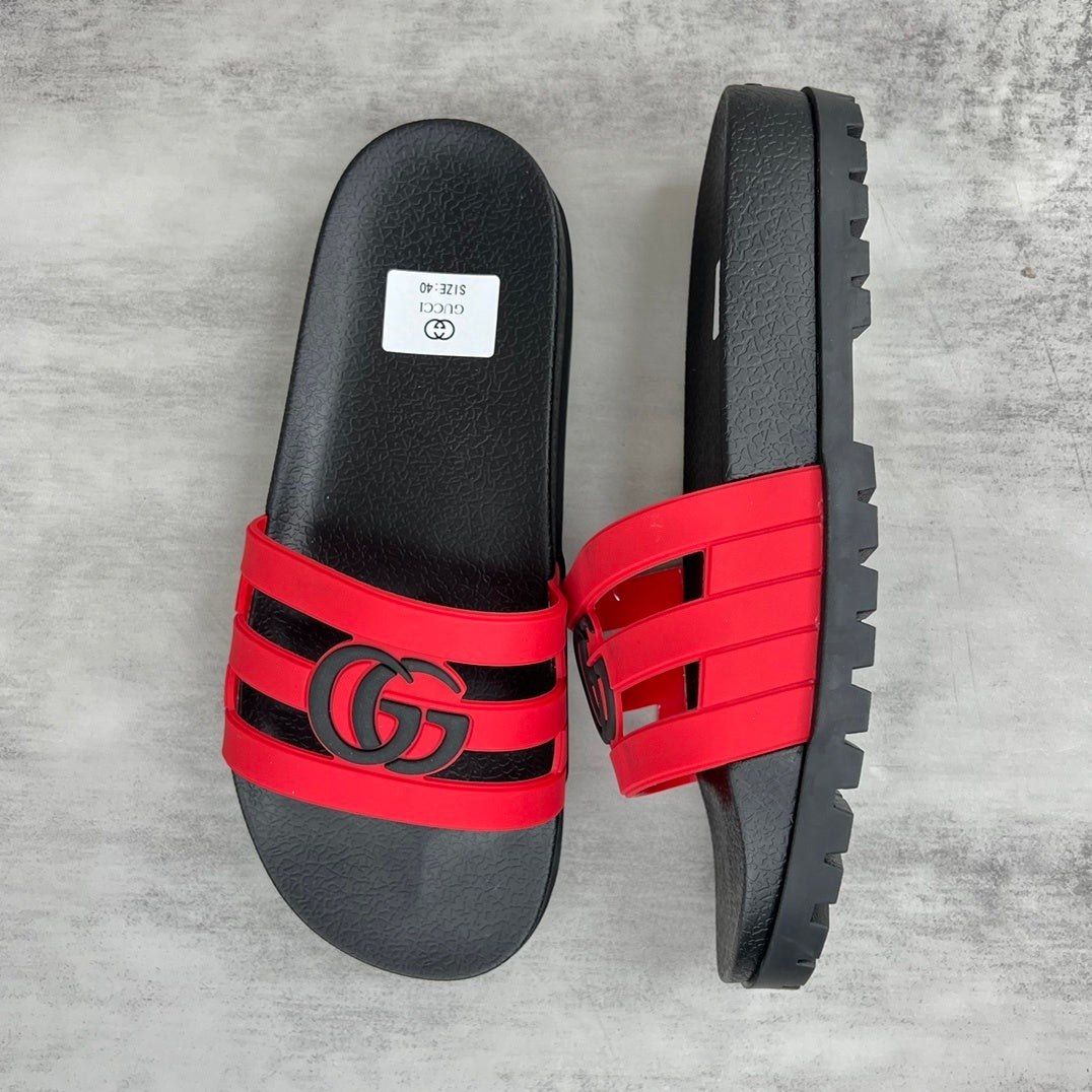 Gucci Slides "Red-Black"