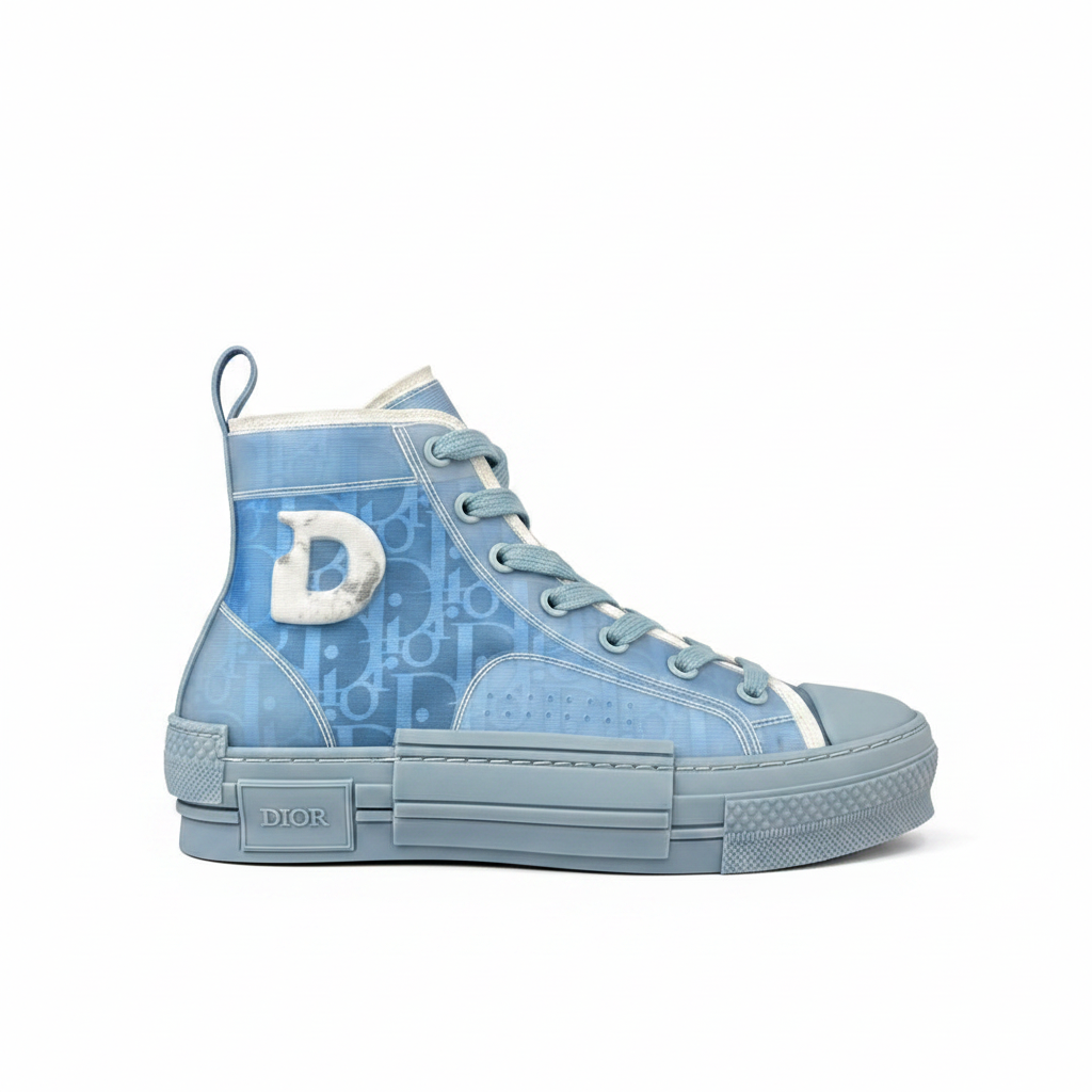 Dior x Daniel Arsham B23 High-Top "Blue"