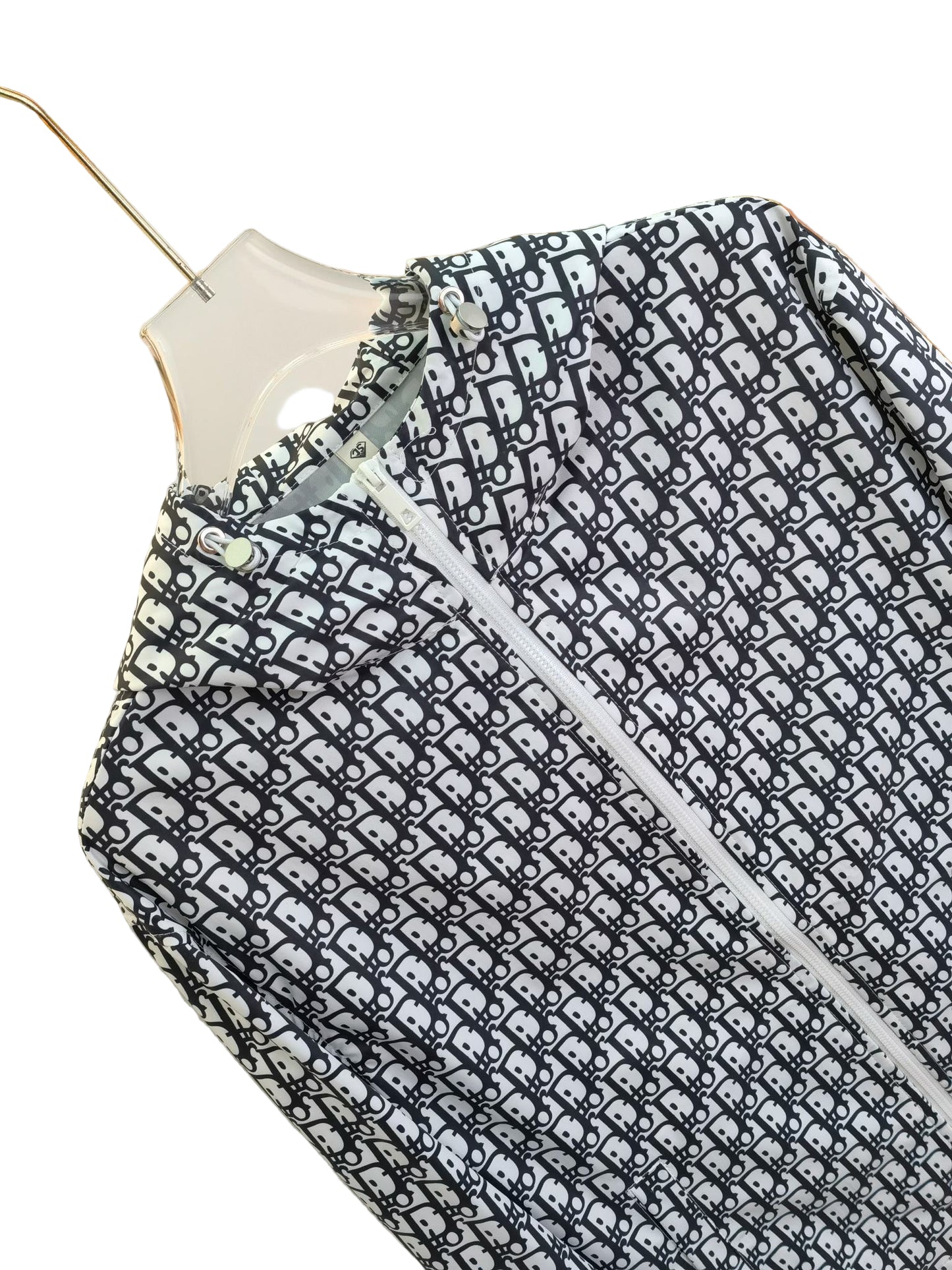 Dior Monogram Windbreaker Jacket "White-Black"