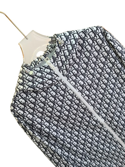 Dior Monogram Windbreaker Jacket "White-Black"