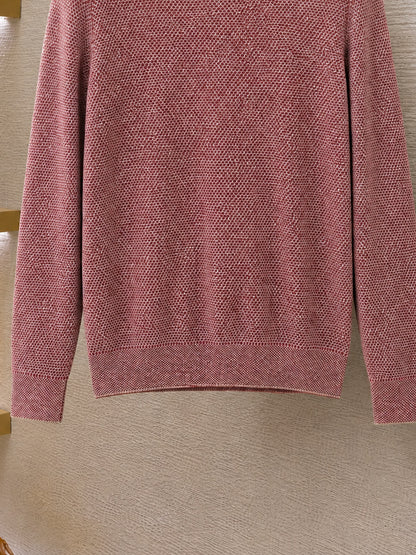 Loro Piana Varallo Crewneck "Sky Sand Flames"
