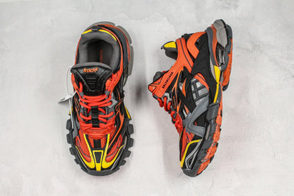 Balenciaga Track 2.0 "Black-Orange"