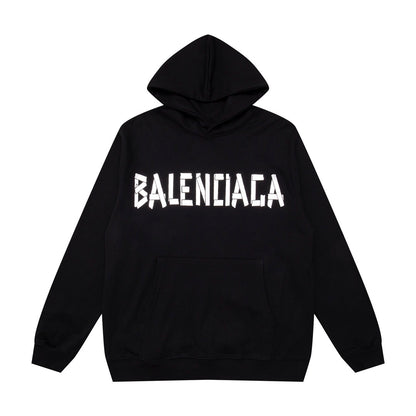 Balenciaga Hoodie "Black-White"