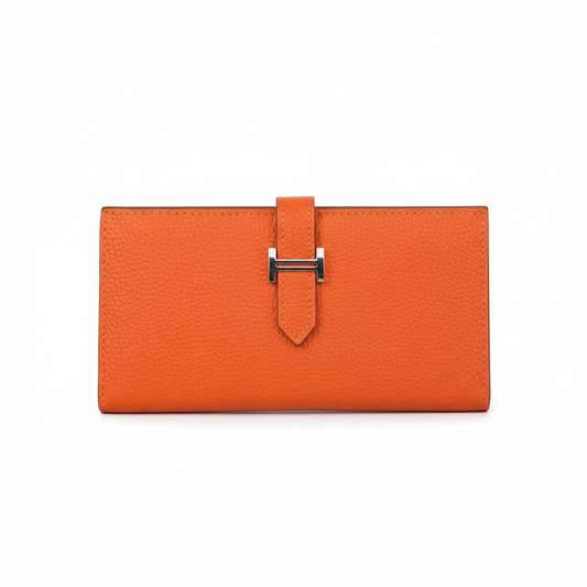 Hermes Bearn Wallet "Orange"