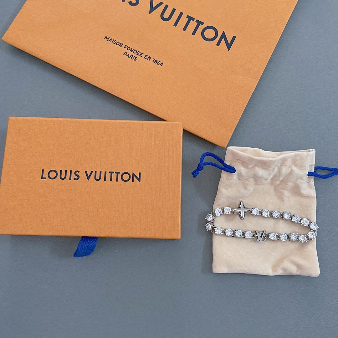 Louis Vuitton LV Crystal Link Bracelet